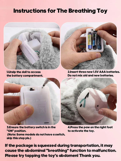"Transform Worry into Comfort with Every Cuddle"